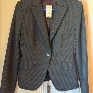 Express Women's black Pinstripe Blazer